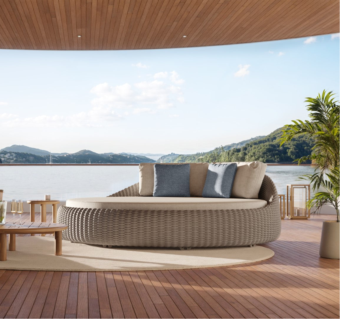 Borek | Deauville | Rollbares Daybed |
