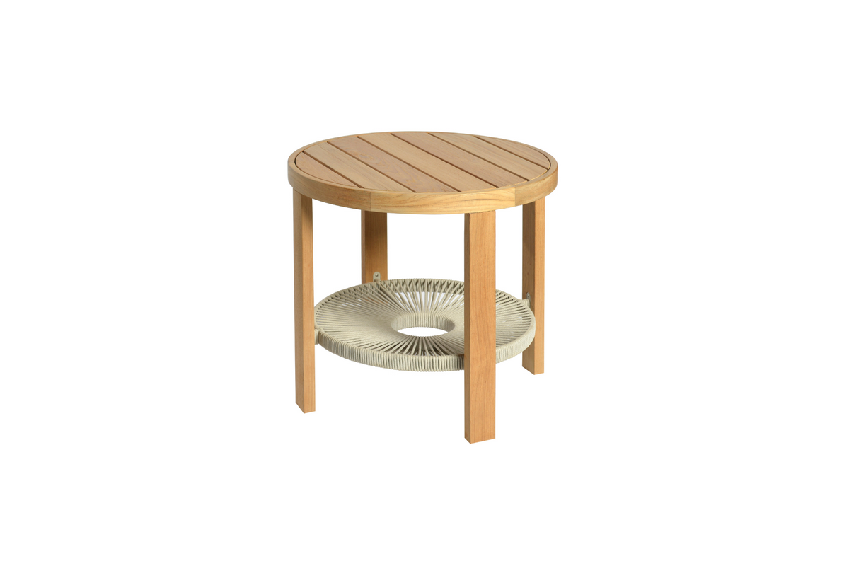 Chepri | Beistelltisch | Ø60x56 | Teak