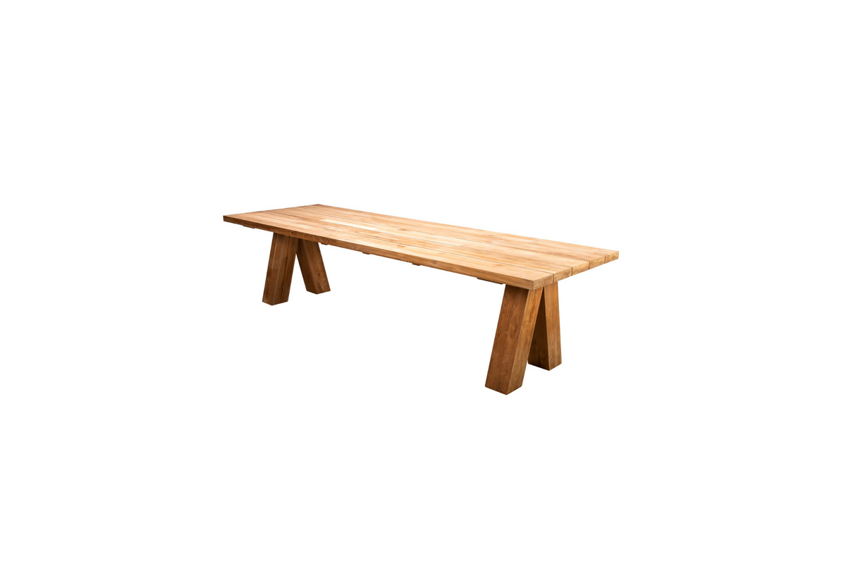 Haru | Esstisch | 300x100 | Teak