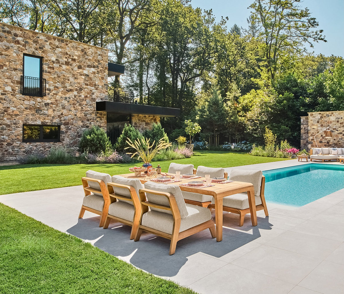 Basta Gartentisch | 352 x 106 cm