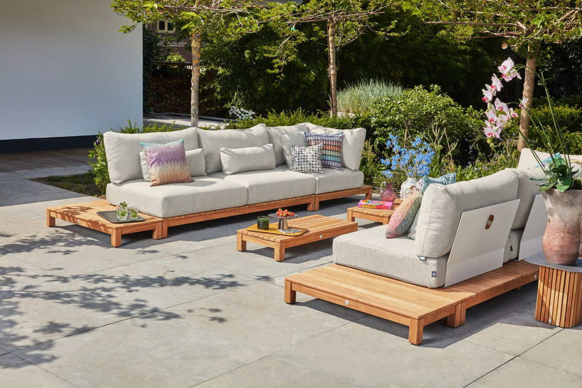 Lounge-Set Portofino | Einrichtung 3 | 2-Sitzer + Chaisse Longue