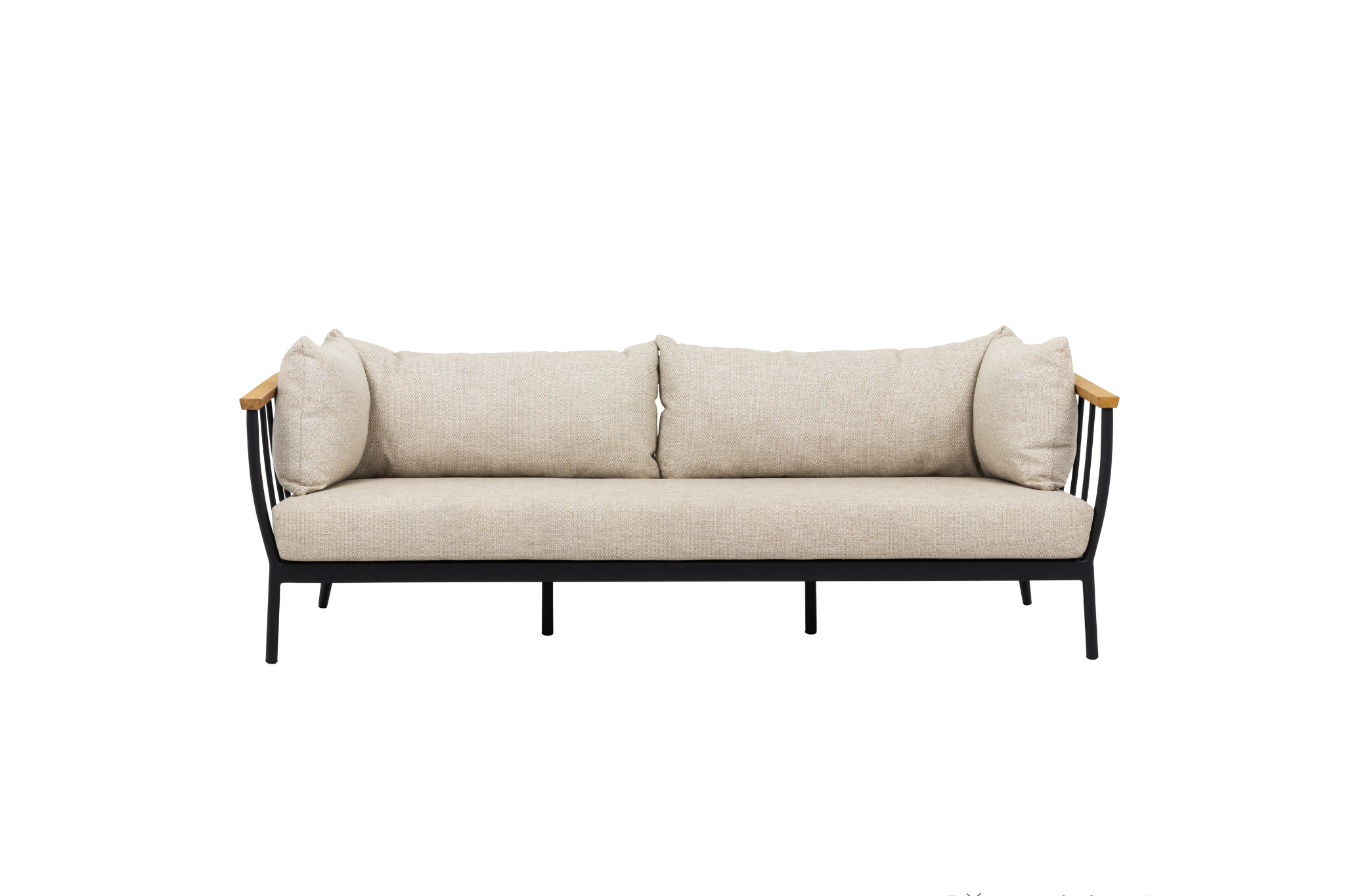 Zwart | Natural Oak