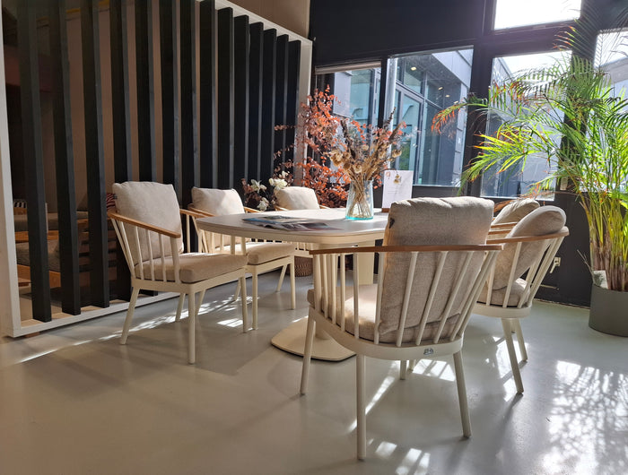 Apple Bee tuinmeubelen Meville | Diner Tafel | Demo Model
