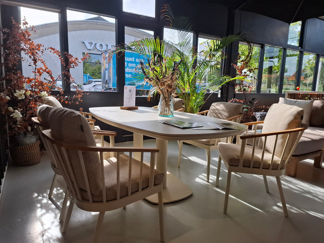 Apple Bee tuinmeubelen Meville | Diner Tafel | Demo Model