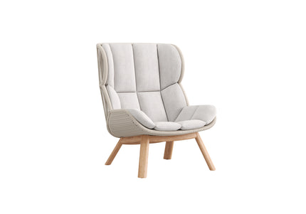 Borek Barrel | fauteuil stoel | hoge rug | incl. kussens