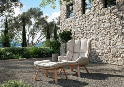 Borek Barrel | fauteuil stoel | hoge rug | incl. kussens