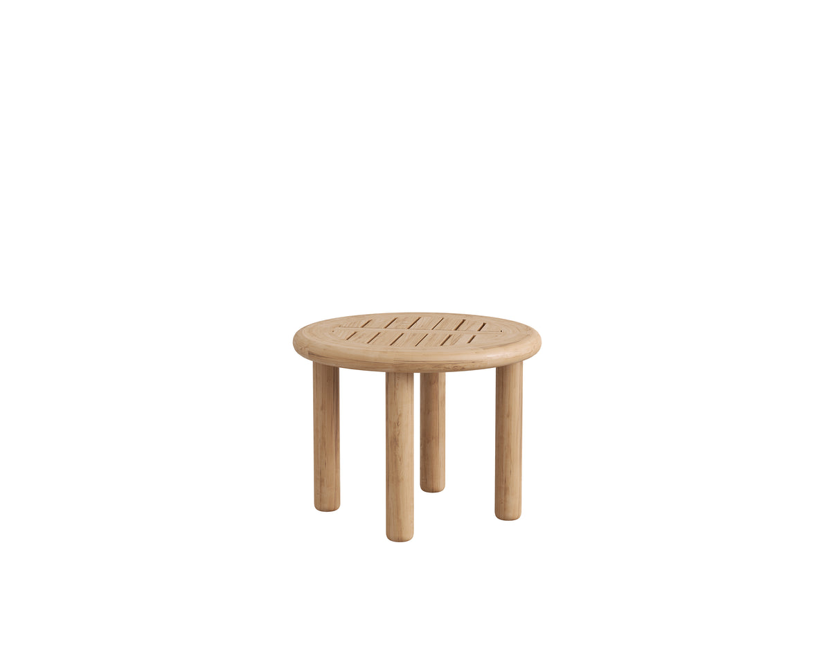 Bassano | Beistelltisch | Ø50x38cm | Teak