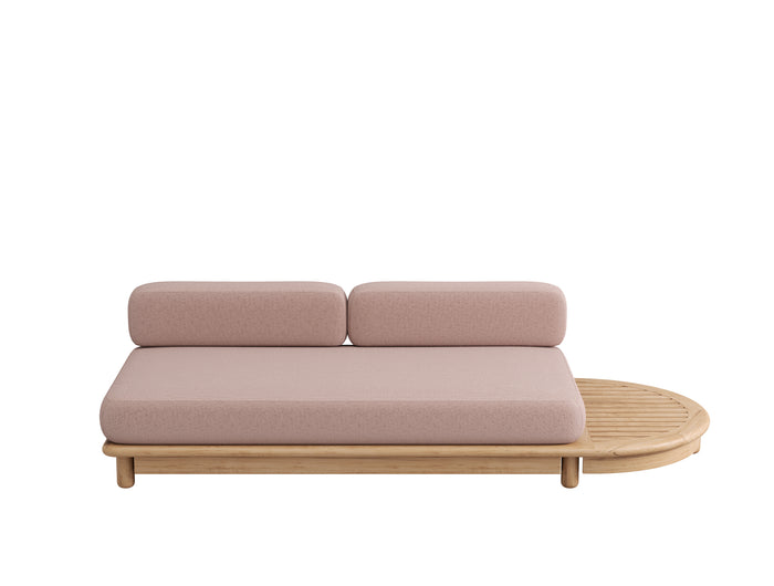 Borek Bassano | Love seat | Teak