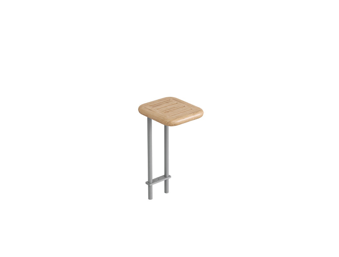 Borek Bassano | Sofa tray | Hoog | Teak