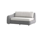 Deauville loveseat Rechts slate