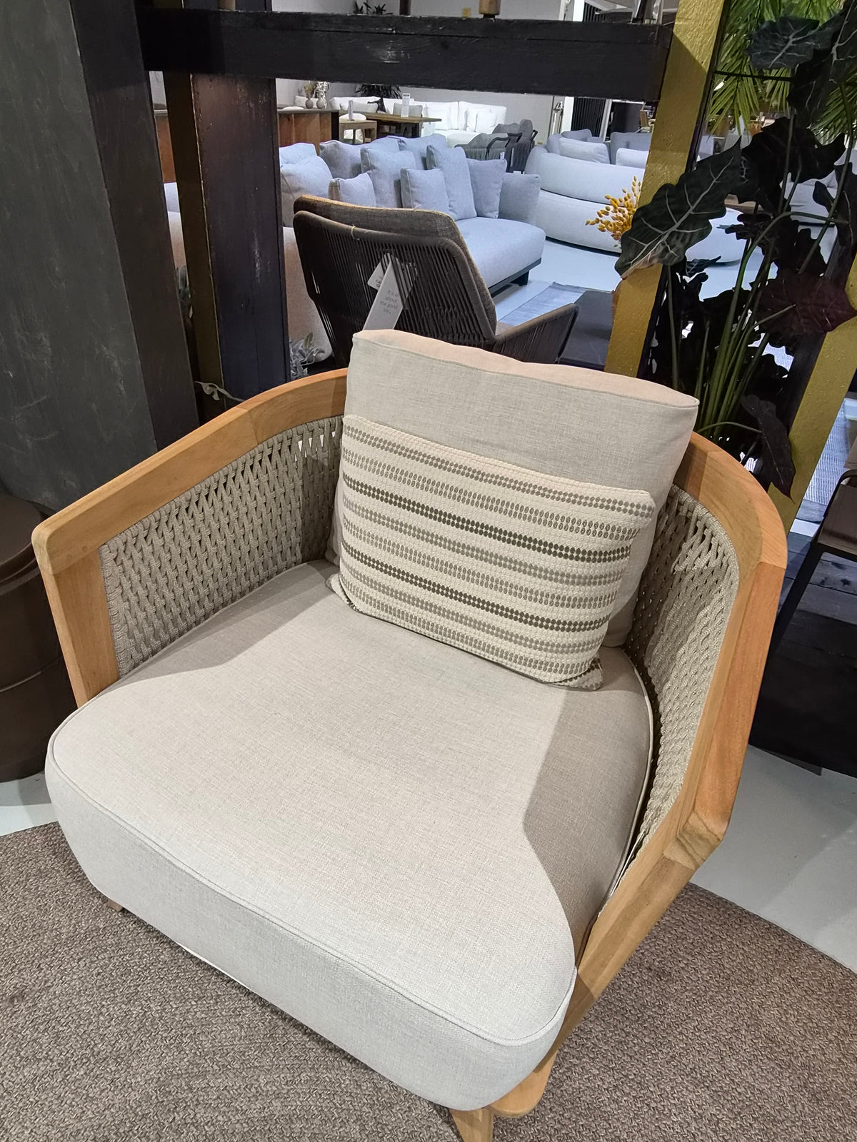 Borek Horizon loungefauteuil | showroommodel