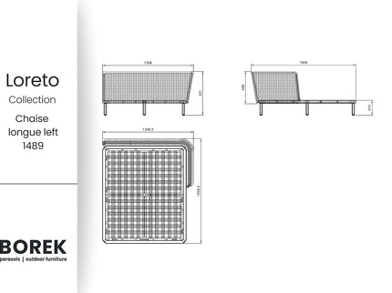 Borek Borek | Loreto | Chaise Longue |