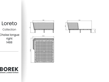 Borek Borek | Loreto | Chaise Longue |