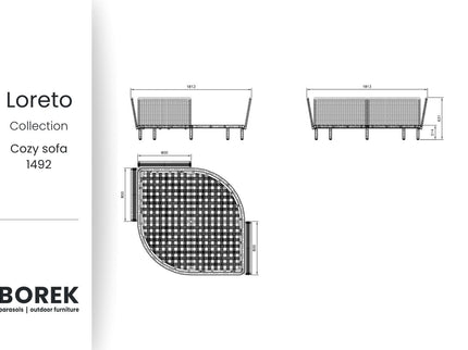 Borek Borek | Loreto | Cozy Sofa |