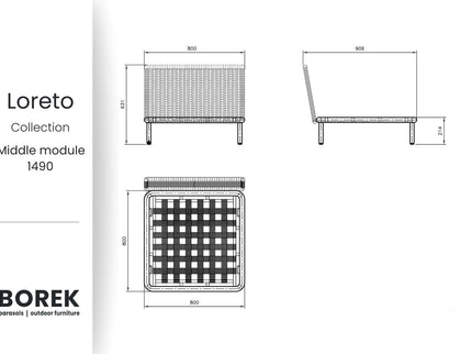 Borek Borek | Loreto | Midden Module |