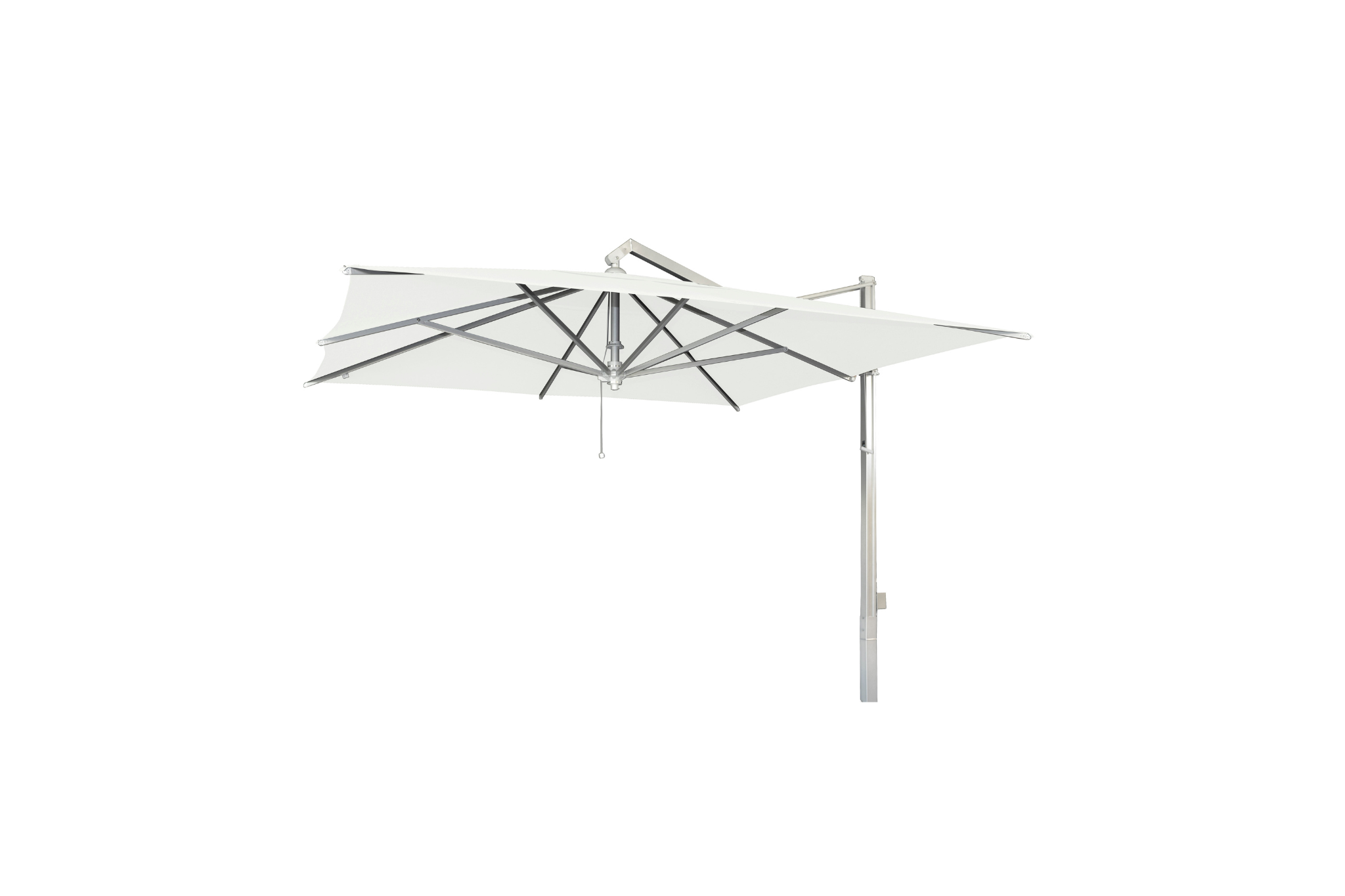Zilver | Sunbrella® | Wit