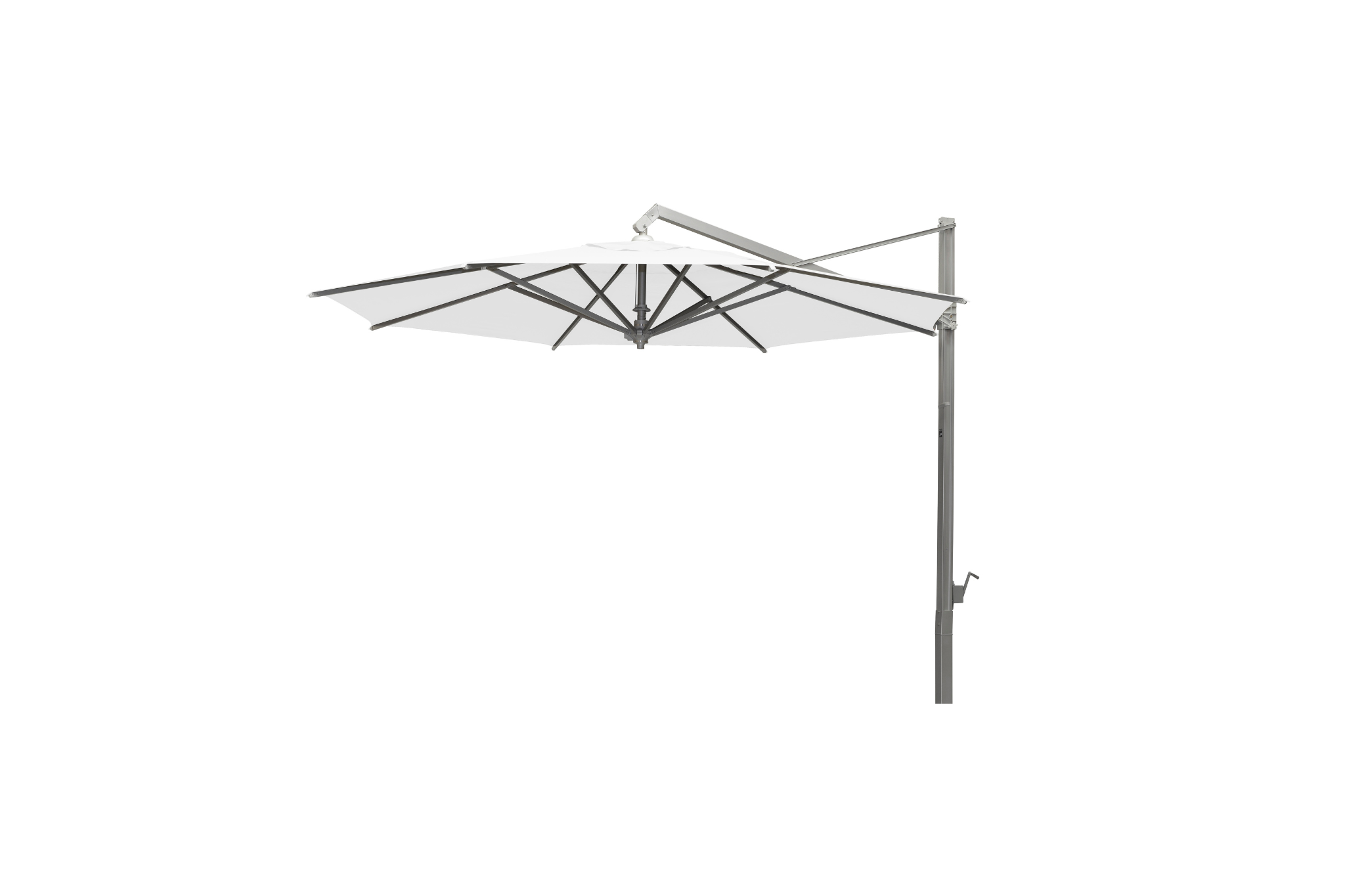 Zilver | Sunbrella® | Wit