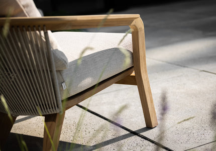 Borek Chepri | Lage Lounge Stoel | Teak