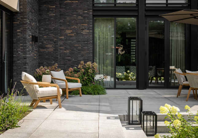 Borek Chepri | Lage Lounge Stoel | Teak