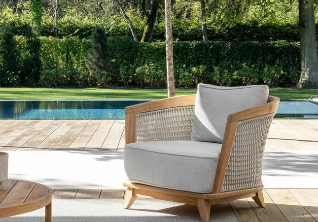 Borek Horizon | Lounge Stoel | Teak