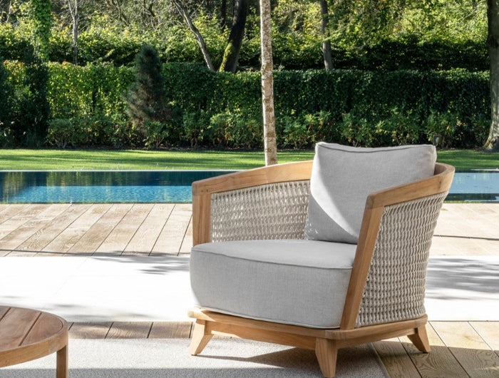 Borek Horizon | Lounge Stoel | Teak