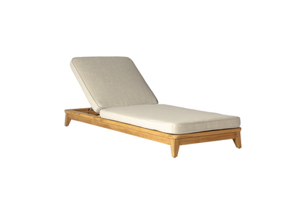 Borek Horizon | Verstelbaar Ligbed | Teak