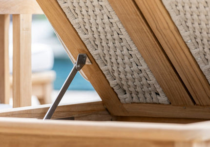 Borek Horizon | Verstelbaar Ligbed | Teak