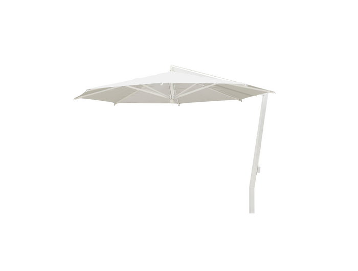 Borek Ischia | Parasol | Wit Aluminium