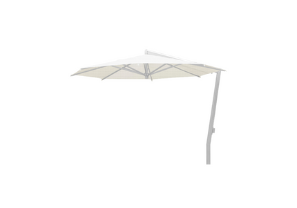 Borek Ischia | Parasol | Zilver aluminium
