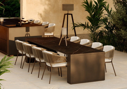 Borek Jamie | high Dining Tafel | Verwarm Elementen |