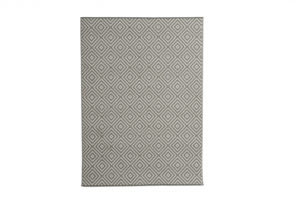 Brafab Brafab Evora Buiten Vloerkleed Grijs/Wit 160 × 230 cm
