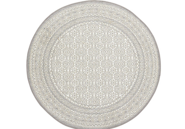 Brafab Brafab Tonar Buiten Vloerkleed Beige Ø200 cm