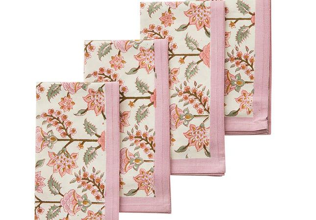 Dutch Garden Napkin 45 x 45 cm | Gita Sorbet | per 4