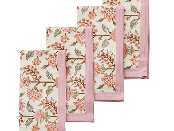 Dutch Garden Napkin 45 x 45 cm | Gita Sorbet | per 4