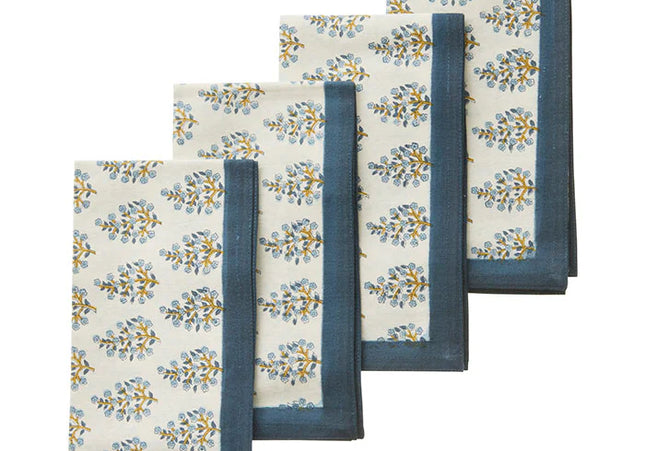 Dutch Garden Napkin 45 x 45 cm | Samira Tourmaline | per 4