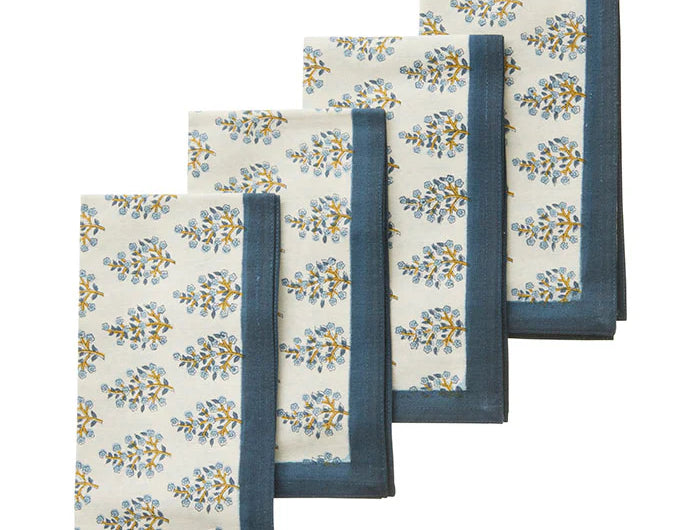 Dutch Garden Napkin 45 x 45 cm | Samira Tourmaline | per 4