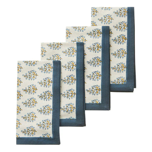 Dutch Garden Napkin 45 x 45 cm | Samira Tourmaline | per 4