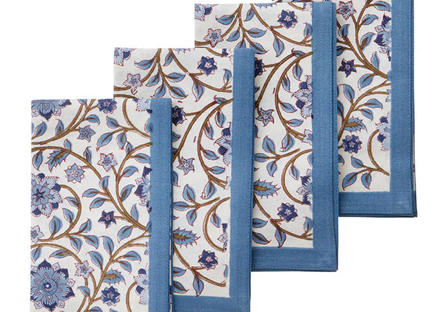 Dutch Garden Napkin Roja Atlantic 45 x 45 cm | Roja Atlantic per 4