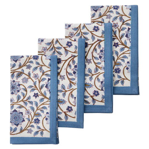 Dutch Garden Napkin Roja Atlantic 45 x 45 cm | Roja Atlantic per 4