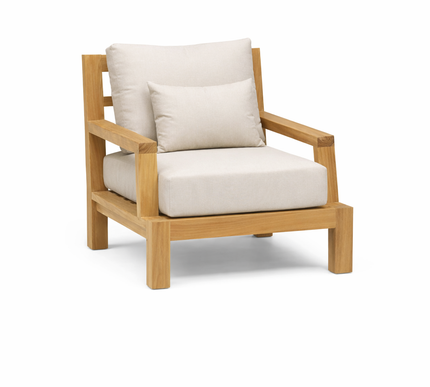 Garden Teak tuinmeubelen Daylounge loungestoel | incl. kussens