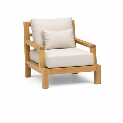 Garden Teak tuinmeubelen Daylounge loungestoel | incl. kussens