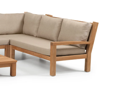 Garden Teak tuinmeubelen St. Tropez modulaire lounge | Losse elementen