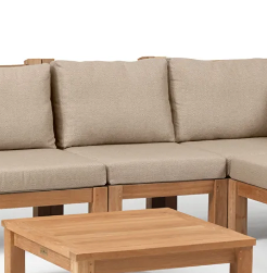 Garden Teak tuinmeubelen St. Tropez modulaire lounge | Losse elementen