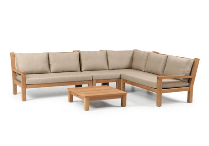 Garden Teak tuinmeubelen St. Tropez salontafel | 2 varianten