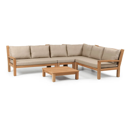 Garden Teak tuinmeubelen St. Tropez salontafel | 2 varianten