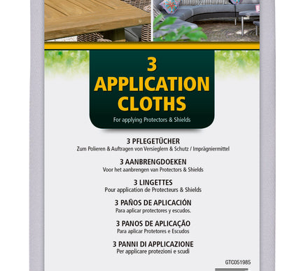 Golden Care Application cloths ( 3 stuks)