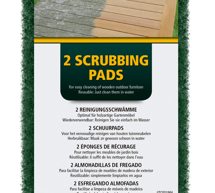Golden Care Golden Care scrubbing pads per 2