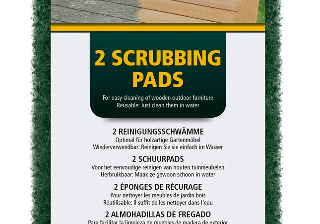 Golden Care Golden Care scrubbing pads per 2