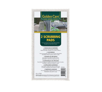 Golden Care Golden Care scrubbing pads per 2