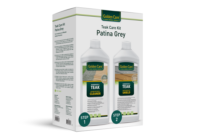 Golden Care Wood Care Kit – Cleaner + Shield